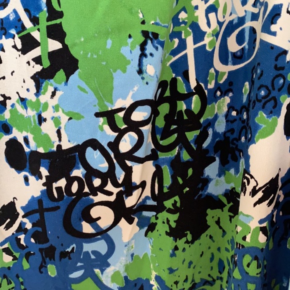 Tory Burch Large Dress with Swoop Neck - Picture 2 of 7